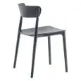 SEDIA NEMEA - MOD. NEMEA 2820 - STRUTTURA IN MASSELLO DI FRASSINO - SEDILE IN MULTISTRATO - PER USO INTERNO - DIM. cm L 52 x P 50 x H 76,5 - NORMA CE