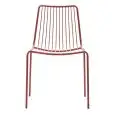 SEDIA NOLITA - MOD. NOLITA 3651 - SEDIA CON SCHIENALE ALTO INTERAMENTE IN ACCIAIO - IMPILABILE - PER USO ESTERNO - DIM. cm L 55 x P 60 x H 84 - NORMA CE