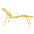 LETTINO DA SOLE NOLITA - MOD. NOLITA 3654 - CHAISE LONGUE REALIZZATA COMPLETAMENTE IN ACCIAIO - PER USO ESTERNO - DIM. cm L 165 x P 70 x H 82 - NORMA CE