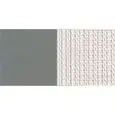 STRUTTURA COLORE ALLUMINIO CON SEDUTA E SCHIENALE BIANCO