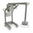 TURBO-FRANTUMATORE - Mod. TRX-22 - Struttura in acciaio inox 18/10 - 2 velocità - Capacità max recipiente lt 800 - Alimentazione trifase 400V/3/50Hz - Potenza W 2200 - Dimensioni cm L 56,8 x P 164,3 x 121,9 h