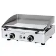 Fry Top a gas professionale da banco piastra liscia cromata Sammic SPC-601