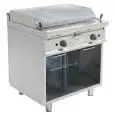 GRIGLIA A PIETRA LAVICA A GAS - MOD. G7DV2CDC - VANO A GIORNO - Potenza kW 16 - Dimensioni: cm L 80 x P 70 x H 85 - Norma CE