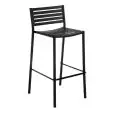SGABELLO SEGNO - MOD. 264 - STRUTTURA IN ACCIAIO VERNICIATO - PER USO ESTERNO - DIM. cm L 50 x P 54 x H 102 - NORMA CE