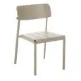 SEDIA SHINE - MOD. 247 - STRUTTURA IN ALLUMINIO VERNICIATO - PER USO INTERNO/ESTERNO - DIM. cm L 50 x P 55 x H 78 - NORMA CE
