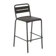 SGABELLO STAR - MOD. 164 - STRUTTURA IN ACCIAIO VERNICIATO - PER USO INTERNO/ESTERNO - DIM. cm L 56 x P 59 x H 105 - NORMA CE