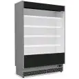 ESPOSITORE MURALE REFRIGERATO CON SPALLE CIECHE - MOD. VULCANO VC 60 VERNICIATO - ADATTO PER SALUMI E LATTICINI - A BASSO CONSUMO ENERGETICO - VENTILATO - TEMPERATURA MINIMA DI ESERCIZIO °C +3/+5 - NON CANALIZZABILE - NORMA CE
