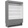ESPOSITORE MURALE REFRIGERATO CON SPALLE CIECHE - MOD. VULCANO VC 60 INOX - ADATTO PER SALUMI E LATTICINI - A BASSO CONSUMO ENERGETICO - VENTILATO - TEMPERATURA MINIMA DI ESERCIZIO °C +3/+5 - NON CANALIZZABILE - NORMA CE