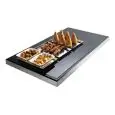 PIANO TAVOLA CALDA A SECCO in acciaio inox - Temperatura 60°C/70°C