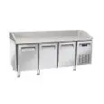 Banco pizza refrigerato in acciaio inox Cool Head QZ 30