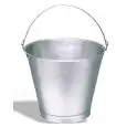 SECCHI CON BASI GRADUATE IN ACCIAIO INOX