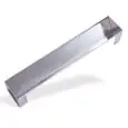 TEGLIA TRIANGOLARE PER TORTE IN ACCIAIO INOX - ALTEZZA cm. 6
