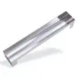 TEGLIA ARROTONDATA PER TORTE IN ACCIAIO INOX - ALTEZZA cm. 6