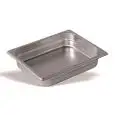 CONTENITORI BACINELLE INOX GASTRONORM 1/2 H. 65 mm. CON FONDO DIFFUSORE PER INDUZIONE - mm 325x265 - CAPACITA' l. 5,6