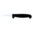 COLTELLO DA VERDURA - LAMA IN ACCIAIO INOSSIDABILE TEMPERATO AISI 420 - MANICO IN GOMMA ANTISCIVOLO - LAVABILE IN LAVASTOVIGLIE - LAMA cm. 7