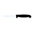 COLTELLO DA TAVOLA - LAMA IN ACCIAIO INOSSIDABILE TEMPERATO AISI 420 - MANICO IN GOMMA ANTISCIVOLO - LAVABILE IN LAVASTOVIGLIE - LAMA cm. 11