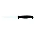 COLTELLO PER BISTECCA - LAMA IN ACCIAIO INOSSIDABILE TEMPERATO AISI 420 - MANICO IN GOMMA ANTISCIVOLO - LAVABILE IN LAVASTOVIGLIE - LAMA cm. 11