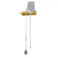 SUPPORTO A MURO PER PALE E PALINI - DIMENSIONI cm. L 70 x P 17 x 15 h