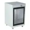 LIEVITATORE - MOD. PRO8 - Capacità teglie n.8 cm 46 x 33 o GN 2/3 (cm 35,4 x 32,5) - Potenza Kw 1,5 - Alimentazione monofase 230V/1/50Hz - Dimensioni esterne cm. L 60 x P 58 x 92,8 h - Norma CE