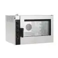 Forno a gas combinato a convezione e vapore per gastronomia, panetteria e pasticceria 5 teglie Allforfood NECG52