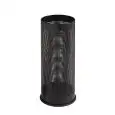 Portaombrelli Traforato Nero - MEDIAL - Codice 775111 - Diametro 24 cm - Altezza cm 60 - Imballo confezione da n. 1 Unità