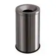 Gettacarte Antifuoco Inox in Inox - MEDIAL Linea GRISÙ - Codice 770030 - Capacità 30 lt - Diametro 27 cm - Altezza cm 60 - Imballo confezione da n. 1 Unità