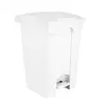 Pattumiera A Pedale Con Coperchio Bianco in polipropilene - MEDIAL Linea CONTITOP - Codice 101450 - Capacità 45 lt  - Dimensioni cm 42x40 - Altezza  80 - Imballo confezione da n. 1 Unità