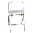 Portarotolo Industriale Da Appoggio Bianco - MEDIAL Linea ROLIND - Codice 700030 - Dimensioni cm 48x45 - Altezza cm 81 - Imballo confezione da n. 1 Unità