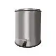 Pattumiera A Pedale  in Inox - MEDIAL Linea PELICANTE - Codice 790260 - Capacità 60 lt  - Diametro 42 cm - Altezza cm 61 - Imballo confezione da n. 1 Unità