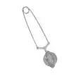 Cuocithe Pinza  in Inox - METALTEX - Codice 253810 - Imballo confezione da n. 1 Unità