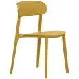 Sedia - colore senape - ​Struttura in polipropilene - Modello 1893-senape-01