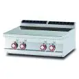 Piano cottura elettrico 4 piastre in vetroceramica Allforfood PCCT/98ET linea ELLE