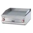 Fry Top elettrico professionale da banco piastra rigata cromata superchrome Allforfood FTRT/98ETS linea ELLE