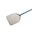 Pala Pizza Rettangolare Forata  in Alluminio Anodizzato - GI.METAL Linea AZZURRA - Codice A-41RF - Dimensioni cm 41x41 - Altezza cm 193 - Imballo confezione da n. 1 Unità
