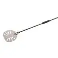 Palettino Tondo Forato Rinforzato  in Inox - GI.METAL Linea ALICE - Codice IR-23F - Diametro 23 cm - Altezza cm 175 - Imballo confezione da n. 1 Unità