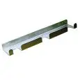 Appendipale Da Parete 3 Posti  in Alluminio - GI.METAL - Codice ACH-PP - Dimensioni cm 41X8 - Altezza cm 8 - Imballo confezione da n. 1 Unità