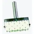 Bucasfoglia in Punte Inox - GI.METAL - Codice AC-BSM - Dimensioni cm 12.7x4.4 - Imballo confezione da n. 1 Unità