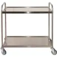 Carrello 2 Piani  in Inox - GI.METAL - Codice SME-2100 - Dimensioni cm 103x52 - Altezza cm 905 - Imballo confezione da n. 1 Unità
