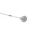 Palettino Tondo Forato in Inox - GI.METAL Linea GLUTEN FREE - Codice IG-20F - Diametro 20 cm - Altezza cm 171 - Imballo confezione da n. 1 Unità