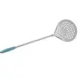 Palettino Tondo Forato in Inox - GI.METAL Linea EVOLUZIONE - Codice IE-20F - Diametro 20 cm - Altezza 171 - Imballo confezione da n. 1 Unità