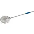 Palettino Tondo Forato in Inox - GI.METAL Linea AZZURRA - Codice I-20F/200 - Diametro 20 cm - Altezza 221 - Imballo confezione da n. 1 Unità