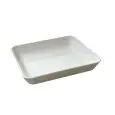 Teglia 1/2 Bianco in PBT - MC Linea BUFFET - Codice 6739 - Dimensioni cm 32.5x26.5 - Altezza 7 - Imballo confezione da n. 1 Unità
