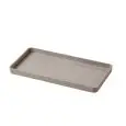 Vassoio Rettangolare Sabbia in PBT - MC Linea BUFFET - Codice 7569 - Dimensioni cm 31x16 - Altezza  2 - Imballo confezione da n. 1 Unità