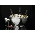 Spumantiera Royal 6 Bottiglie Argento in san - MC Linea BUFFET - Codice 8672 - Dimensioni cm 47x30 - Altezza  24 - Imballo confezione da n. 1 Unità