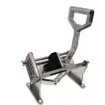 Affetta Patate in Alluminio - HORECATECH - Codice RS607 - Dimensioni cm 50x22 - Altezza cm 25 - Imballo confezione da n. 1 Unità