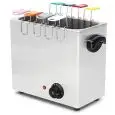 Cuociuova 8 Posti  - HORECATECH - Codice RS664 - Dimensioni cm 37.5x22 - Altezza  29 - Imballo confezione da n. 1 Unità