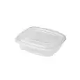 C/400 Vaschette Con Coperchio Incernierato  in polipropilene - SIRAP - Codice PQP-1000 - Capacità 1000 ml  - Dimensioni cm 18.7x14.4 - Altezza  64 - Imballo confezione da n. 1 Unità