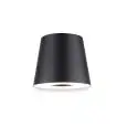 Lampada Led One Light Nero in Alluminio - BREVETTI WAF Linea WAF - Codice FB-90 - Diametro 103 cm - Altezza 88 - Imballo confezione da n. 1 Unità