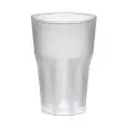 Bicchiere Granity PP Satinato in Polipropilene - BREVETTI WAF Linea WAF - Codice FM-62 - Capacità 40 cl  - Diametro 83 mm - Altezza  120 - Imballo confezione da n. 15 Unità