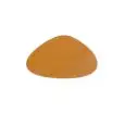 C/4 Sottobicchiere Goccia Tan/Nero in Tessuto Tecnico Antimacchia Effetto Pelle - MEDRI Linea COLOUR - Codice MSGTN - Dimensioni cm 13x11 - Imballo confezione da n. 1 Unità